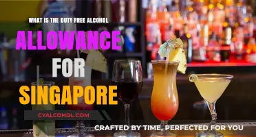 Duty-Free Alcohol Rules in Singapore: What's the Allowance?