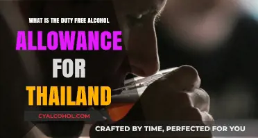Duty-Free Alcohol Rules for Thailand Travelers
