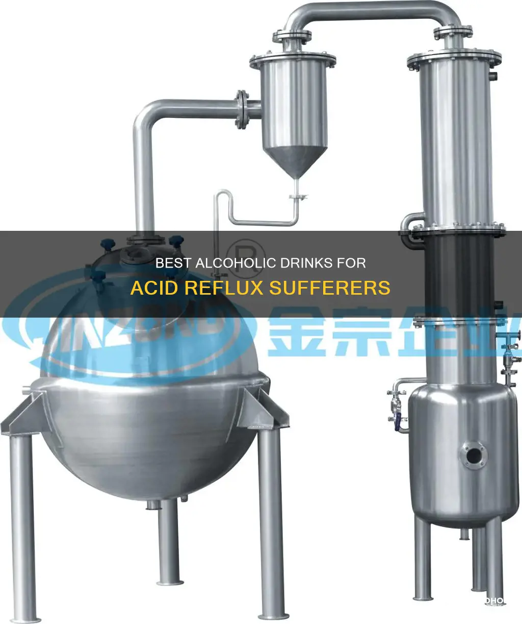 what is the easiest alcohol to consume with acid reflux