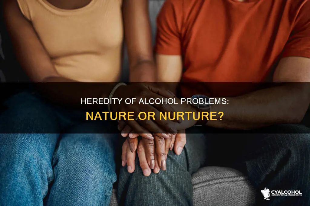 what is the estimated heritability of serious alcohol related problems