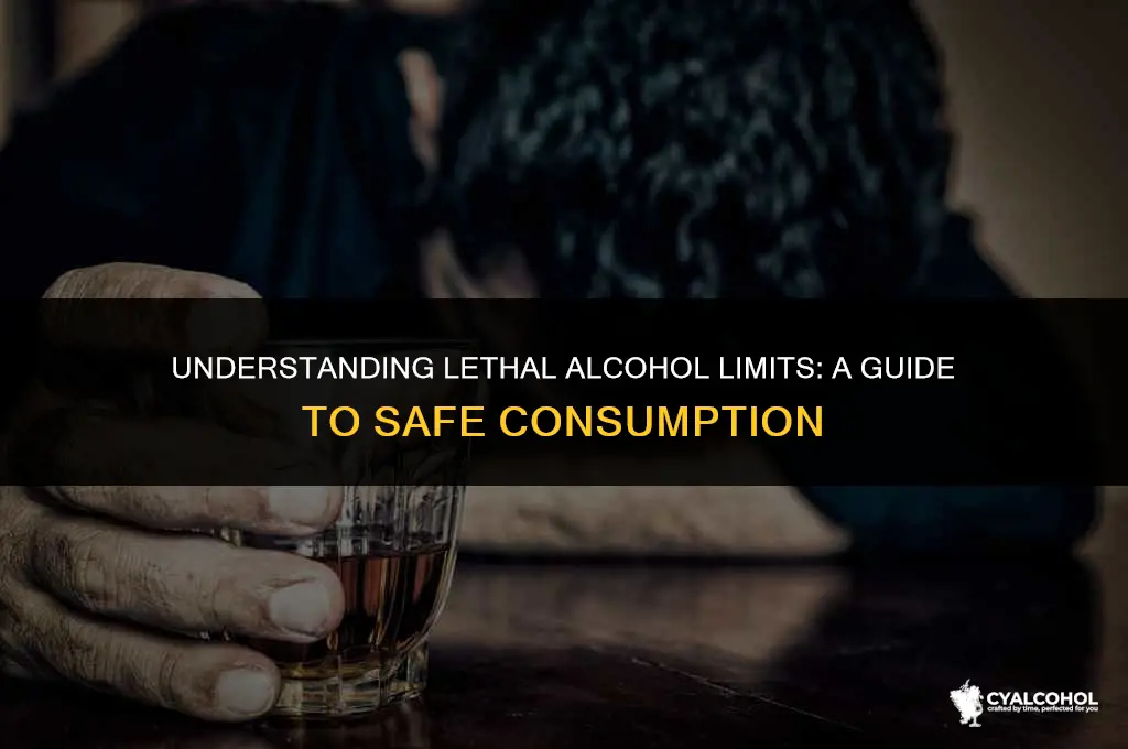 what is the fatal alcohol level