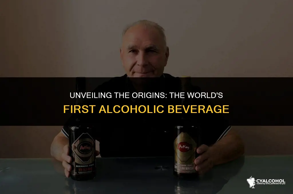 what is the first alcohol made