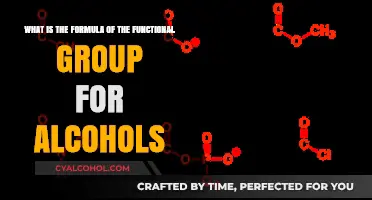 Functional Formula: Alcohol's Unique Group