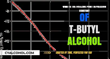 Freezing Point Depression: Understanding T-Butyl Alcohol's Unique Property