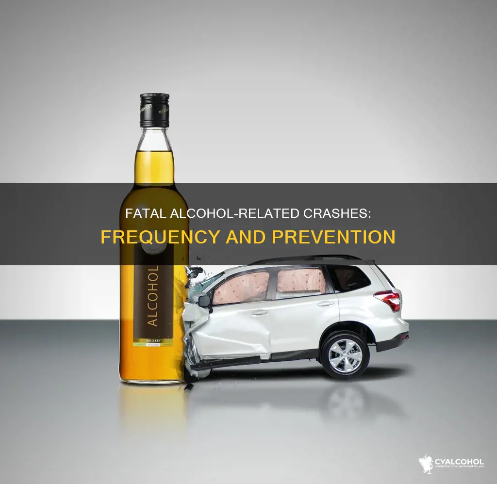 what is the frequency of death in alcohol related crashes