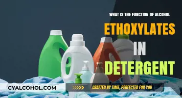 Alcohol Ethoxylates: Key Detergent Ingredients and Their Functions
