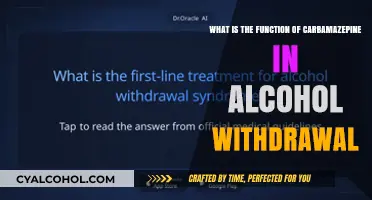Carbamazepine: A Safe Harbor in Alcohol Withdrawal
