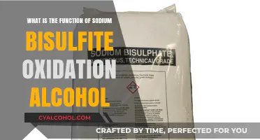 Sodium Bisulfite Oxidation: Alcohol's Function Explained