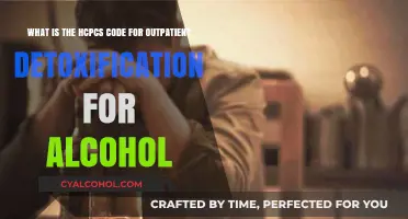 HCPCS Code for Alcohol Detox: Outpatient Treatment