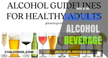 Exploring the Healthiest Alcohol Options: A Comprehensive Guide