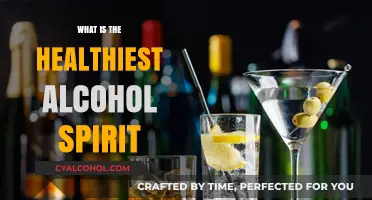 Exploring the Healthiest Alcohol Spirits: A Comprehensive Guide
