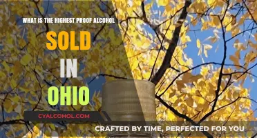 Strongest Alcohol Sold in Ohio: Proof and Limits
