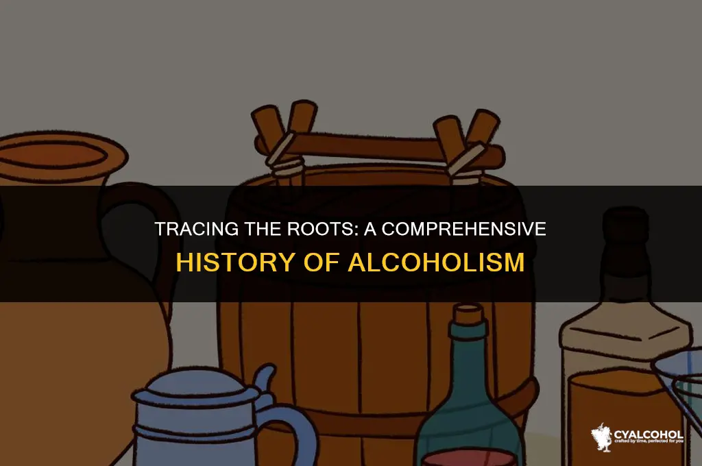 what is the history of alcoholism