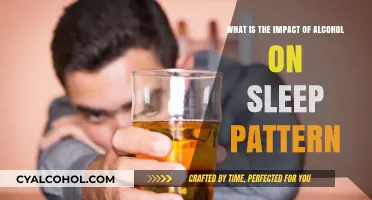 Alcohol's Effect on Sleep Patterns