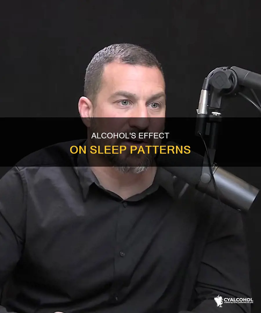 what is the impact of alcohol on sleep pattern