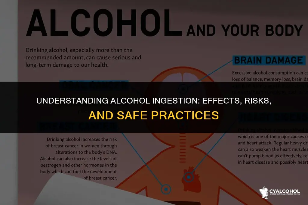 what is the ingestion of alcohol