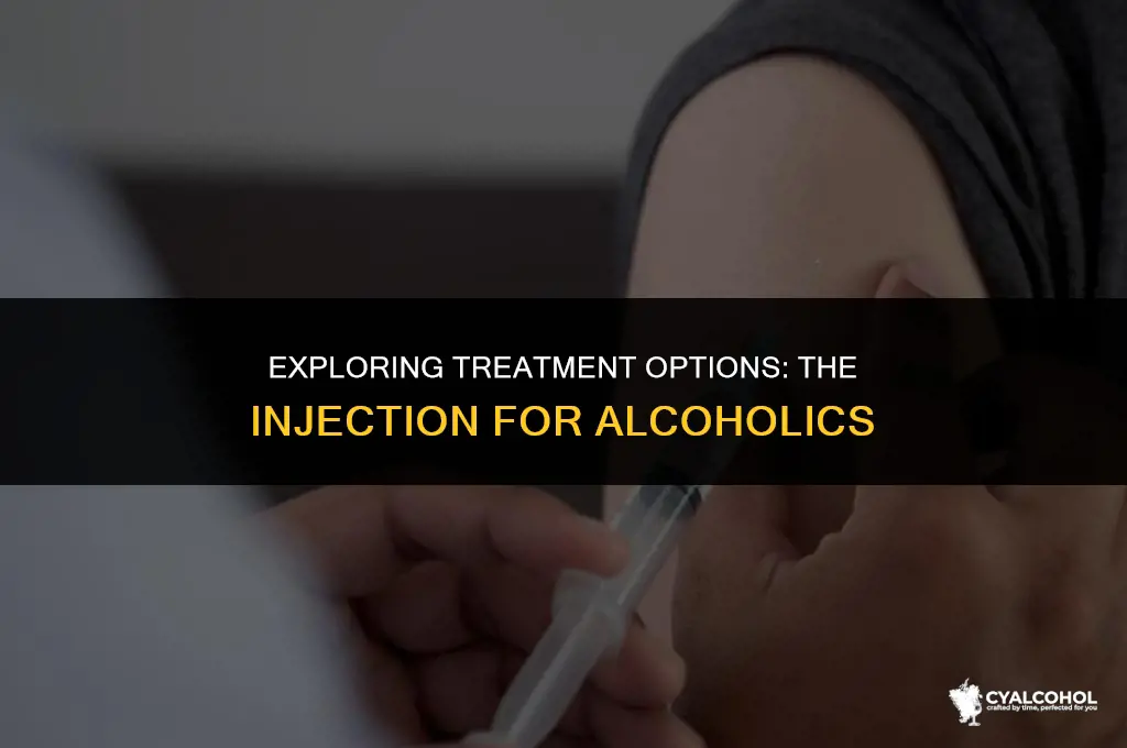 what is the injection for alcoholics