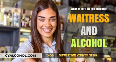 Underage Waitresses and Alcohol: What's the Law?