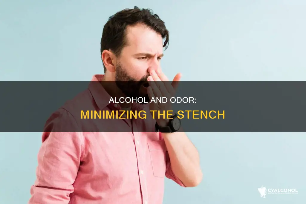 what is the least smelling alcohol on your breath