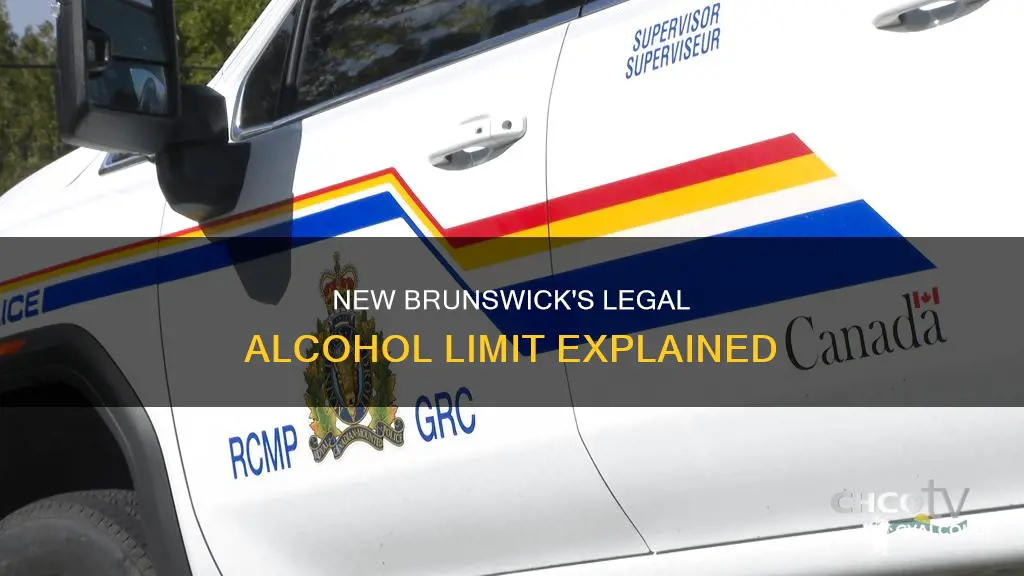 what is the legal alcohol limit in new brunswick