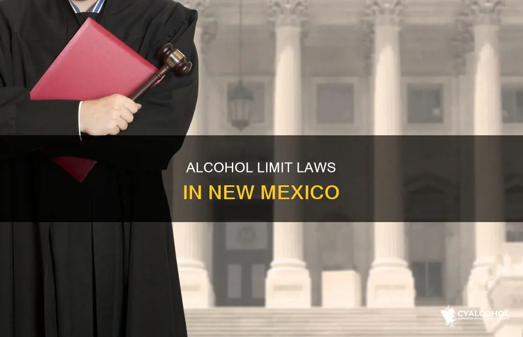 what is the legal alcohol limit in new mexico