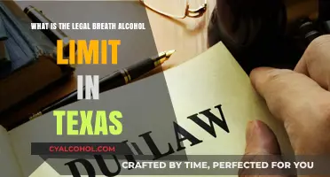 Texas Breath Alcohol Limit: What's the Law?