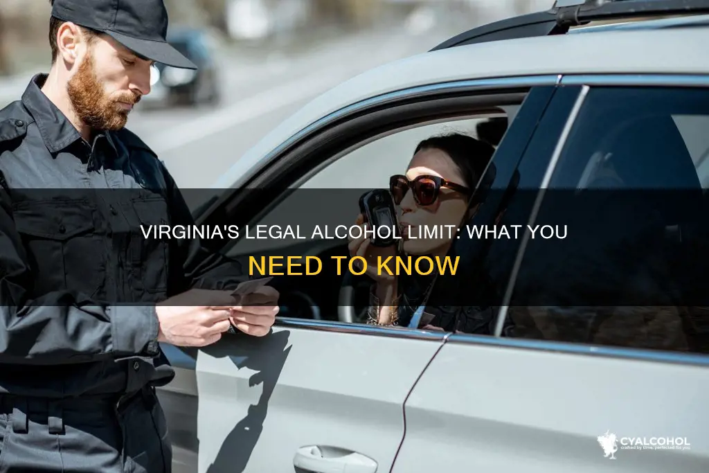 what is the legal limit for alcohol in virginia
