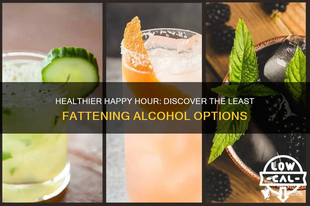 what is the less fattening alcohol