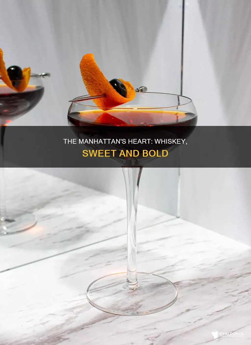 what is the main alcoholic ingredient in a manhattan