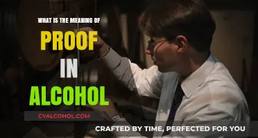 Understanding Alcohol Proof: Decoding Its Meaning and Measurement