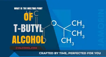 The Melting Point of T-Butyl Alcohol Explored