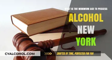 Alcohol Possession in New York: Minimum Age Law