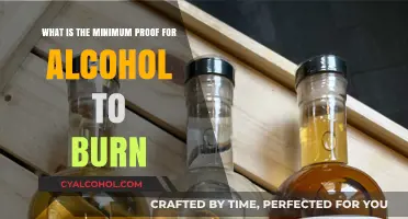 Alcohol Burning Point: Proof Needed to Ignite