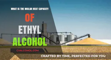 Molar Heat Capacity: Understanding Ethyl Alcohol's Unique Property