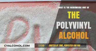 The Building Block of Polyvinyl Alcohol: Monomeric Unit