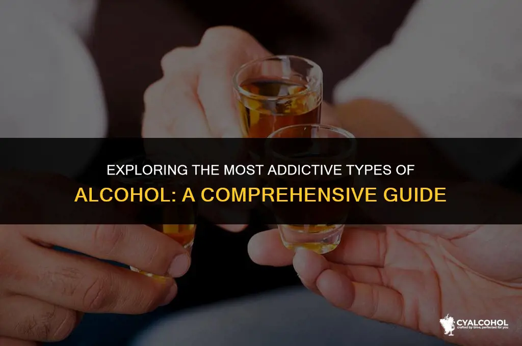 what is the most addictive alcohol