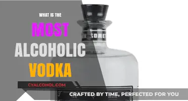 Exploring the Strongest Vodkas: A Guide to High-Proof Spirits