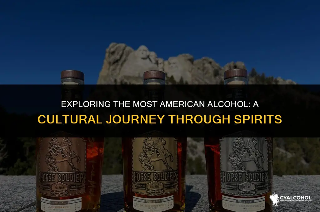 what is the most american alcohol