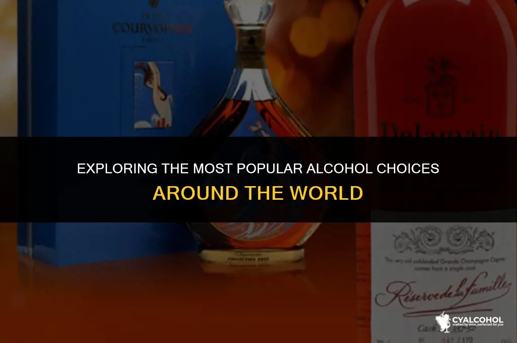 what is the most common alcohol