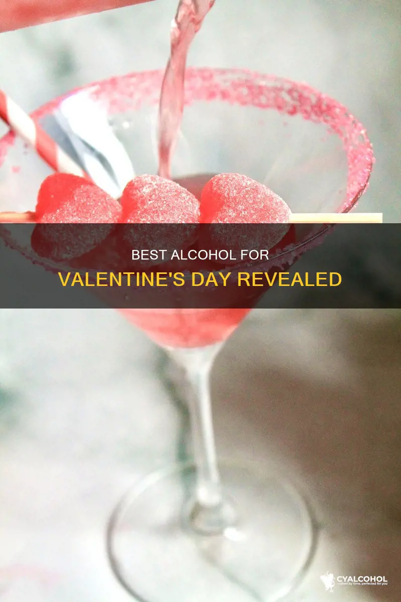 what is the most coomon alcohol for valentine day