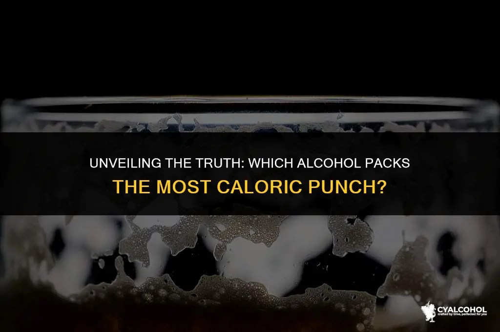 what is the most fattening alcohol