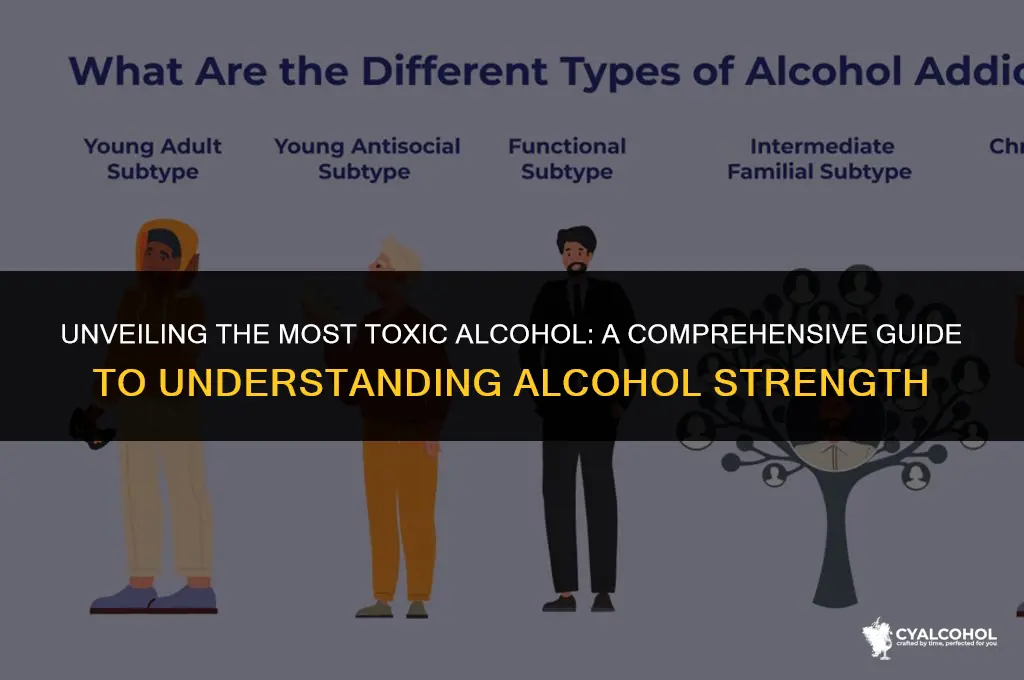 what is the most toxic alcohol