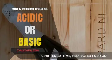 Alcohol's Nature: Acidic or Basic?