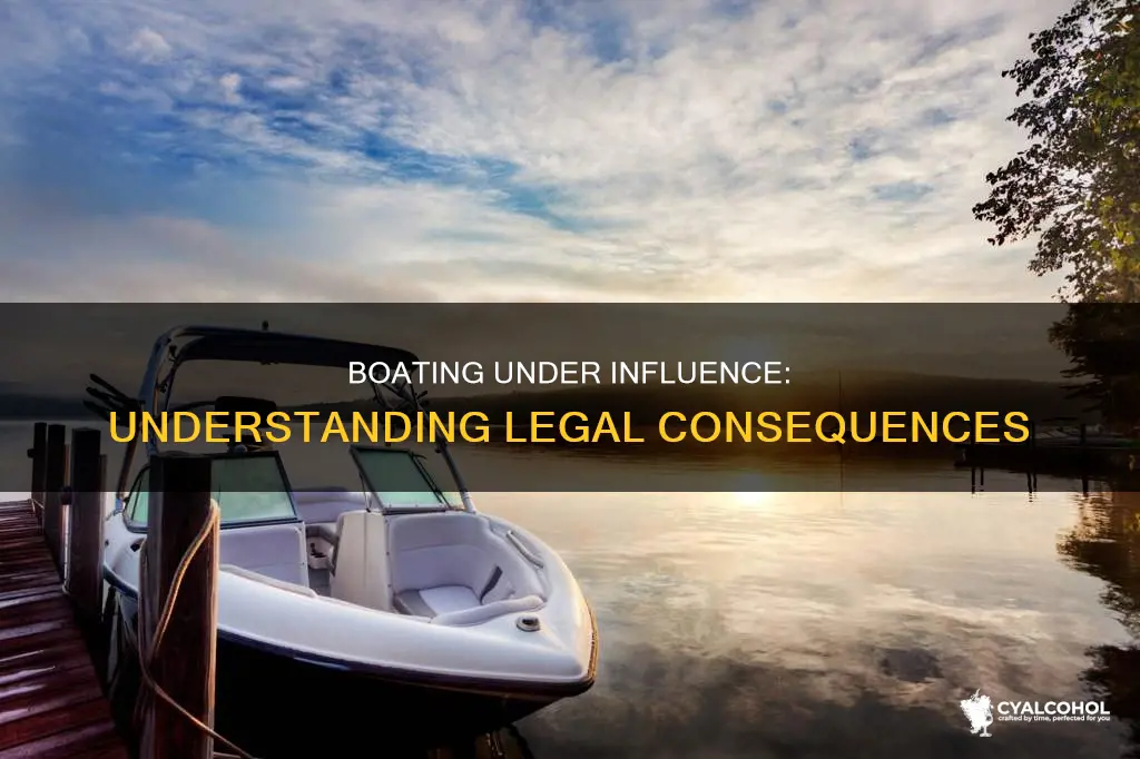 what is the penalty for boating while impaired by alcohol