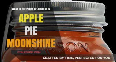Proofing Apple Pie Moonshine: Alcohol Content Explained