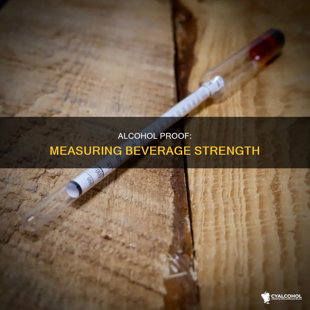 what is the proof value of an alcoholic beverage