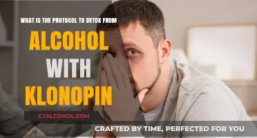 Detoxing from Alcohol with Klonopin: The Safe Protocol
