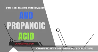 The Reaction of Methyl Alcohol and Propanoic Acid Explained