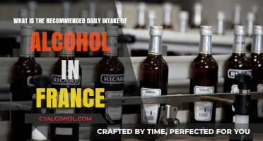Alcohol Intake in France: Recommended Daily Limits