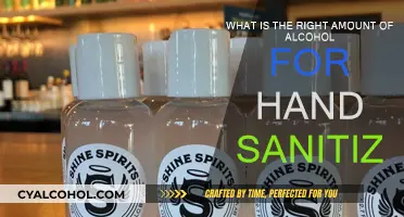 Alcohol Content in Hand Sanitizer: How Much is Enough?